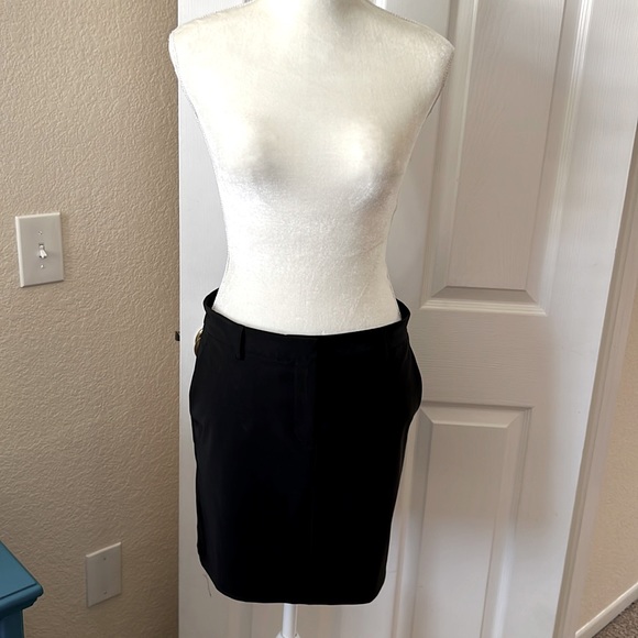 Theory Black Mini Skirt - Picture 1 of 8